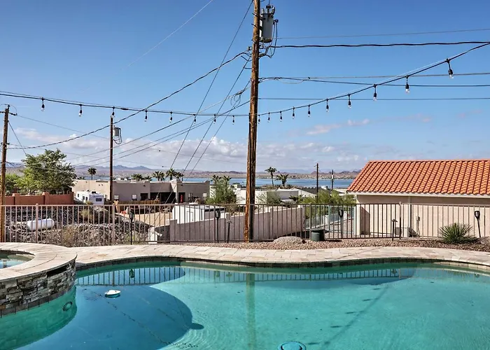 Ferienhaus Pool, Hot Tub & Views: Havasu Home! *